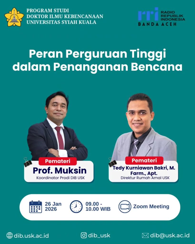 Dialog RRI Prodi Doktor Ilmu Kebencanaan